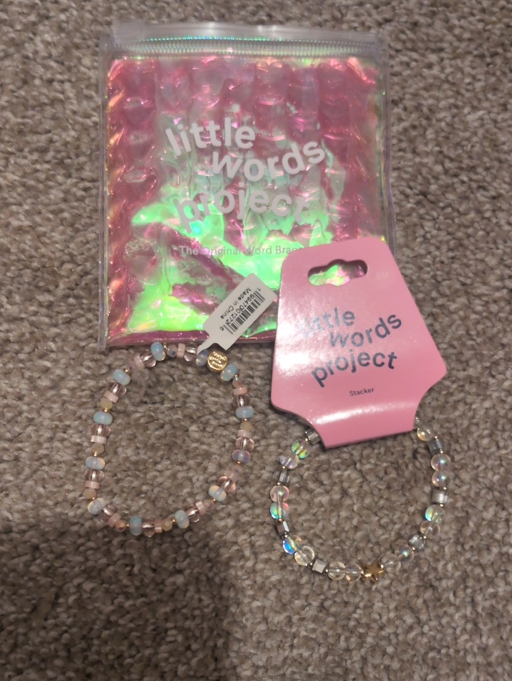 Little Words Project Base Bead Bracelet Set Size Sm